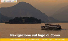 Navigazione sul lago di Como